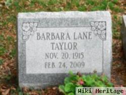 Barbara Taylor Lane