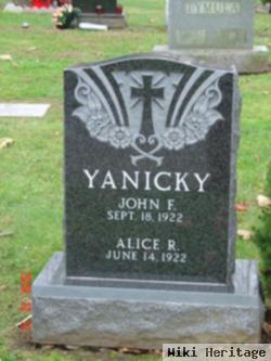 Alice R Yanicky