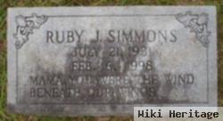 Ruby J Simmons