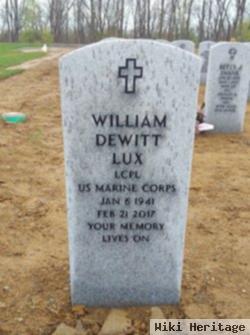 William Dewitt "bill" Lux, Sr