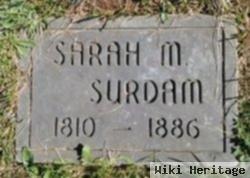 Sarah M. Surdam