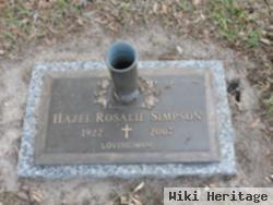 Hazel Rosalie Simpson