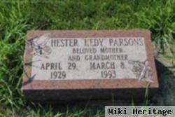 Hester Mae "hedy" Julian Parsons