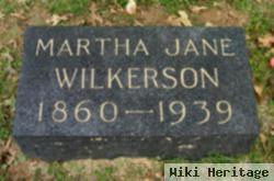 Martha Jane "mattie" Morgan Wilkerson