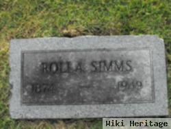 Rolla Garrett Simms