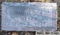 Harold J Meyer