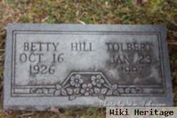 Betty Hill Tolbert