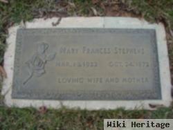 Mary Frances Stephens