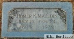 Homer Kelley "peck" Mauldin