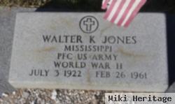 Walter K Jones