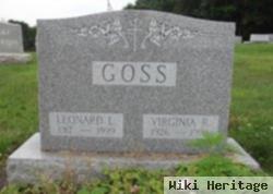 Virginia R Goss