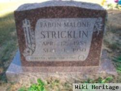 Faron Malone Stricklin