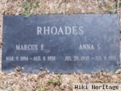 Marcus Edwin Rhoades