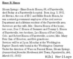 Elmer Bonds Honea