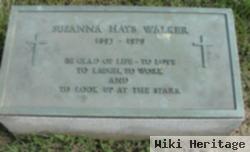 Susanna Hays Walker