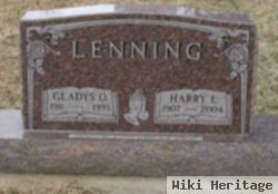 Gladys Olivia Mikkleson Lenning