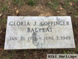 Gloria J Coppinger Balyeat