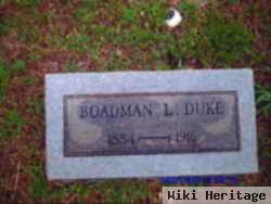 Boadman L. Duke