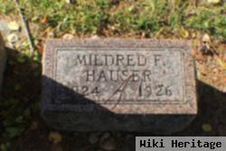 Mildred F Hauser