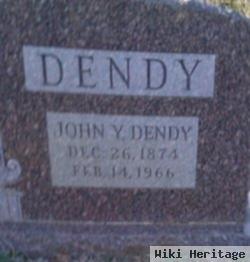 John Youngset Dendy