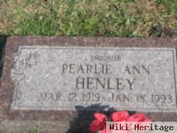 Pearlie Ann Henley