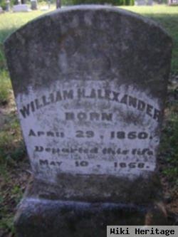 William H Alexander