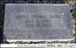 Merle Thomas Ruth