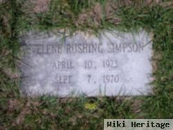 Evelene Betty Rushing Simpson