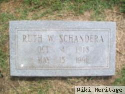 Ruth W. Schandera