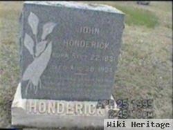 John Honderick