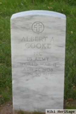 Pfc Albert A. Cooke