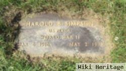 Harold B Simpson