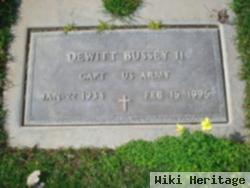 Dewitt Bussey, Ii