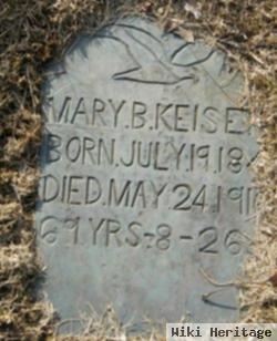 Mary B Bossert Keiser