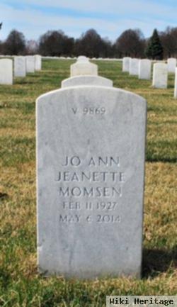 Jo Ann Jeanette Johnson Momsen