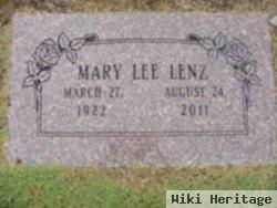 Mary Lee Lenz