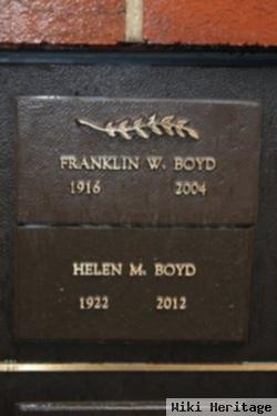 Helen M. Mays Boyd