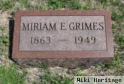 Miriam E. Williams Grimes