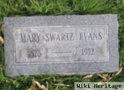 Anna Mary "mary" Swartz Evans