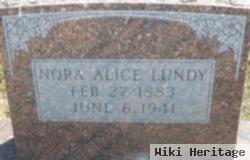 Nora Alice Lundy