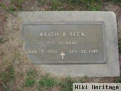 Pvt Keith Burnett Beck