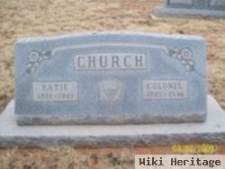 Mary Katherine "katie" Wheeler Church