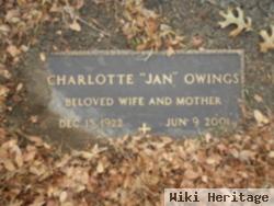 Charlotte "jan" Owings