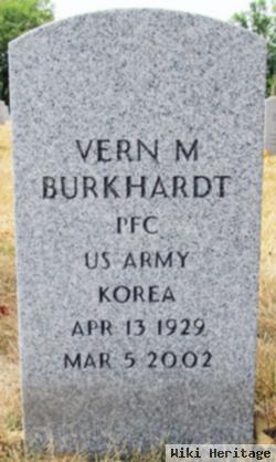 Vern M Burkhardt