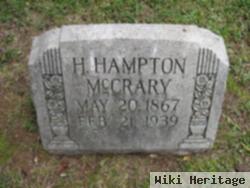 H. Hampton Mccrary