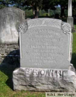 Edgar M Brown