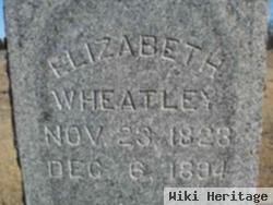 Elizabeth A "betsy" Shumate Wheatley