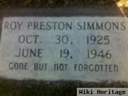 Roy Preston Simmons