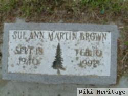 Sue Ann Martin Brown