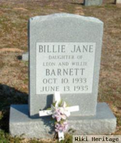 Billie Jane Barnett